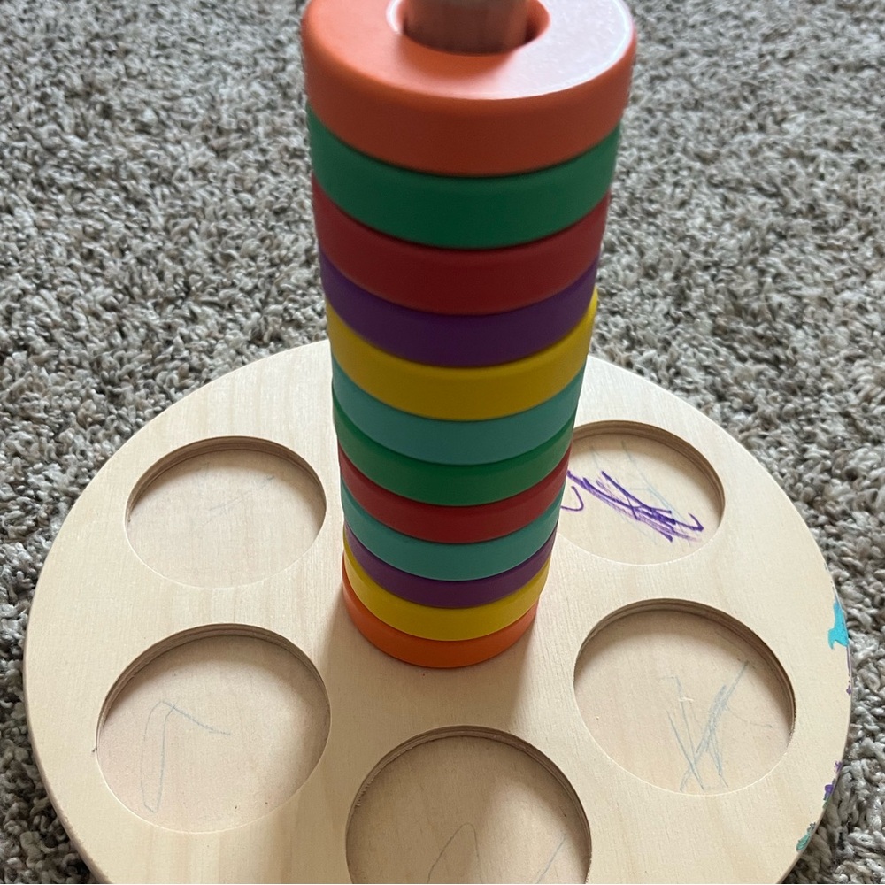 LOVEVERY wooden stack toy